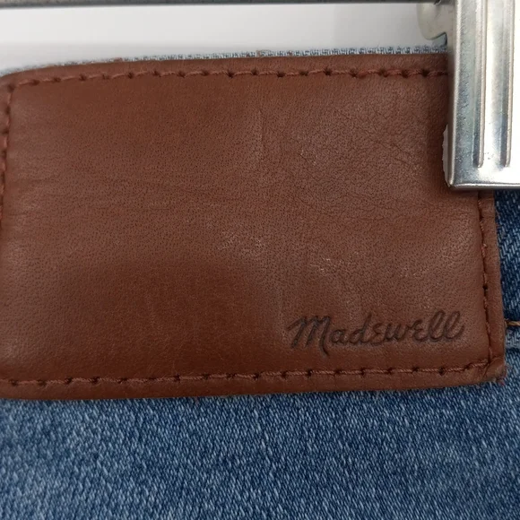 Madewell Roadtripper Skinny Jeans High Rise Stretchy Medium Wash Whisker Size 27 - Picture 12 of 15